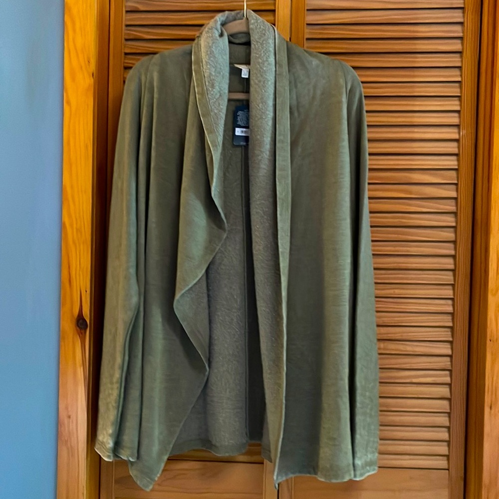 Lucky Brand collared sweatshirt